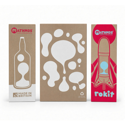Mathmos Rokit giant lava lamp, black