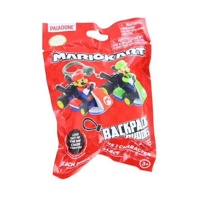 Mario Kart Backpack Buddies keychain blindbag