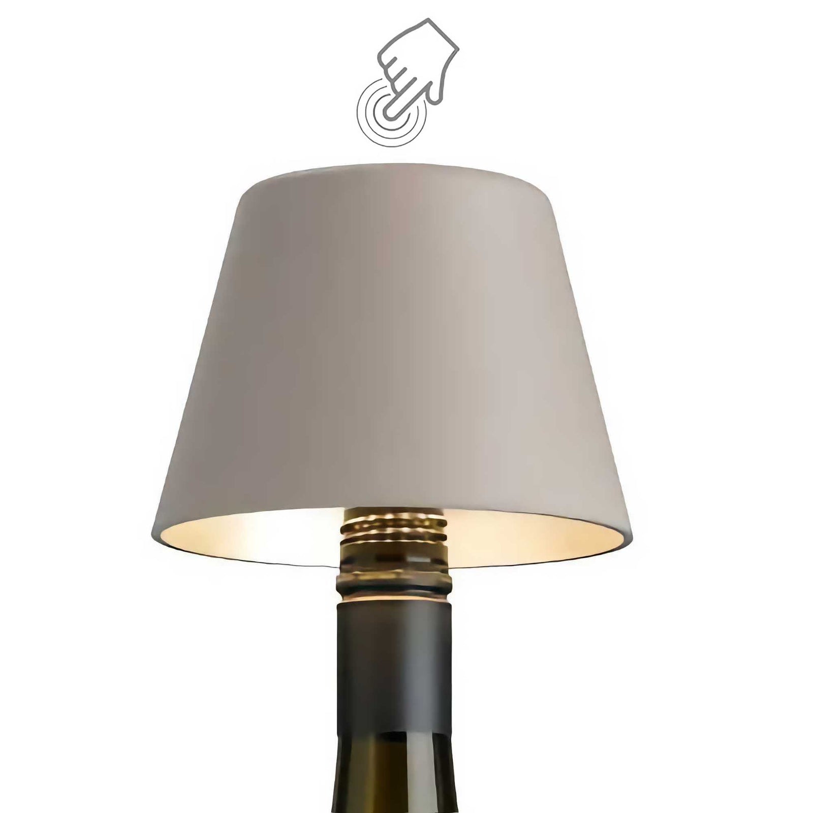 Sompex Top 2.0 rechargeable bottle light, sand