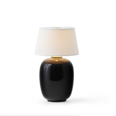 Audo Copenhagen Torso Portable Table Lamp, black