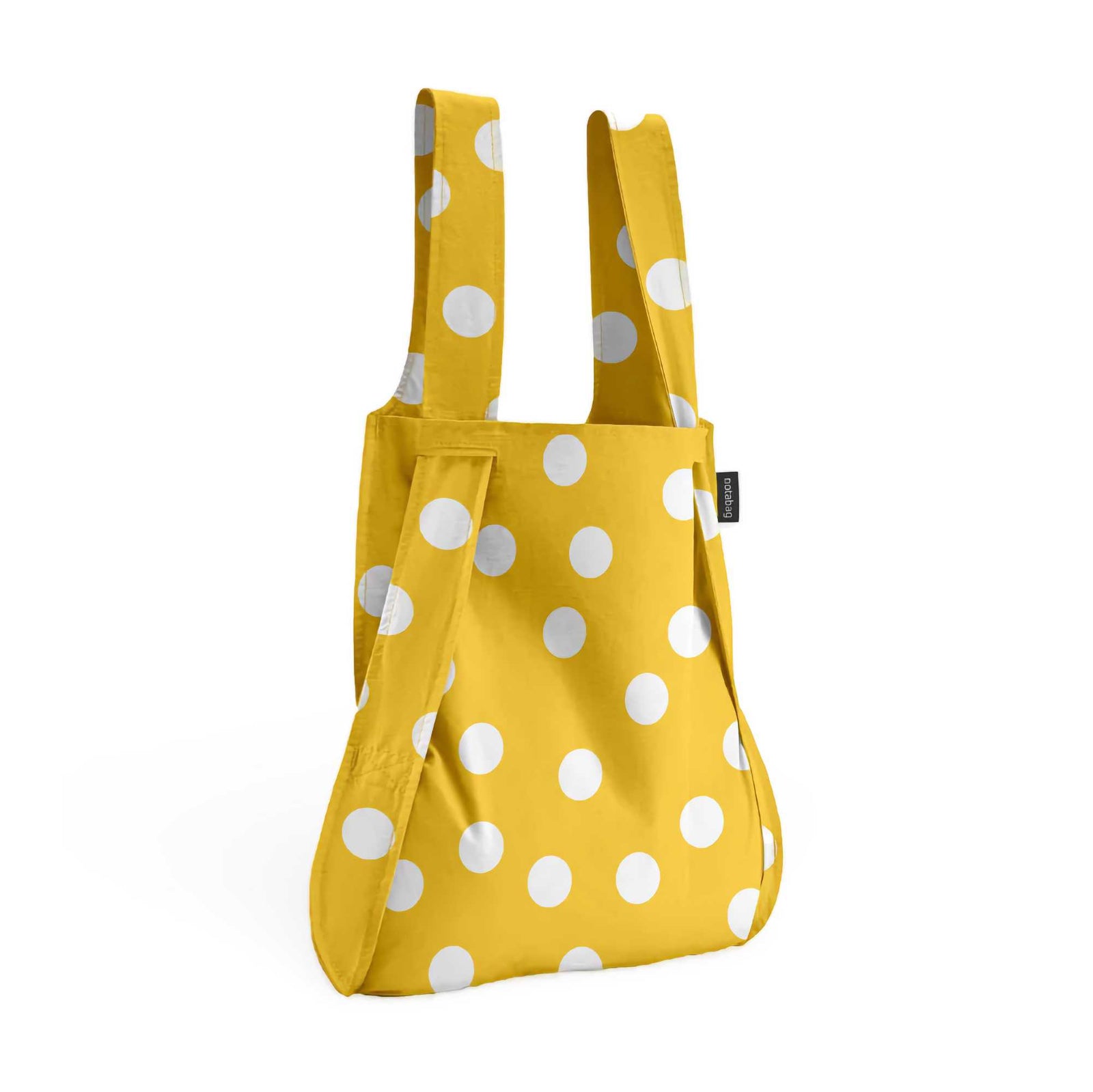 Notabag Original backpack tote, gold dots