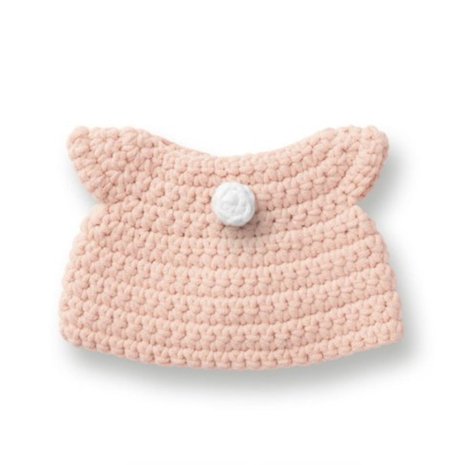 Just Dutch handmade crocheted outfit, Pastel Pink dress