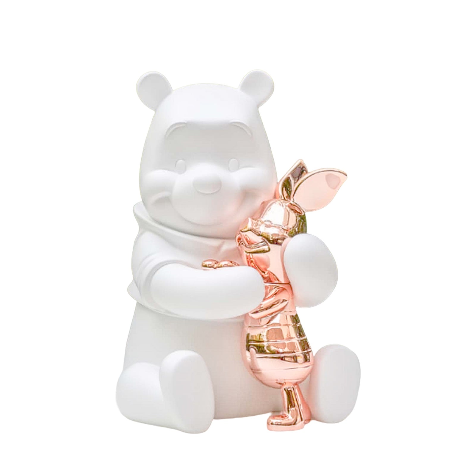 Leblon Delienne Winnie the Pooh & Piglet, matt white/rose gold