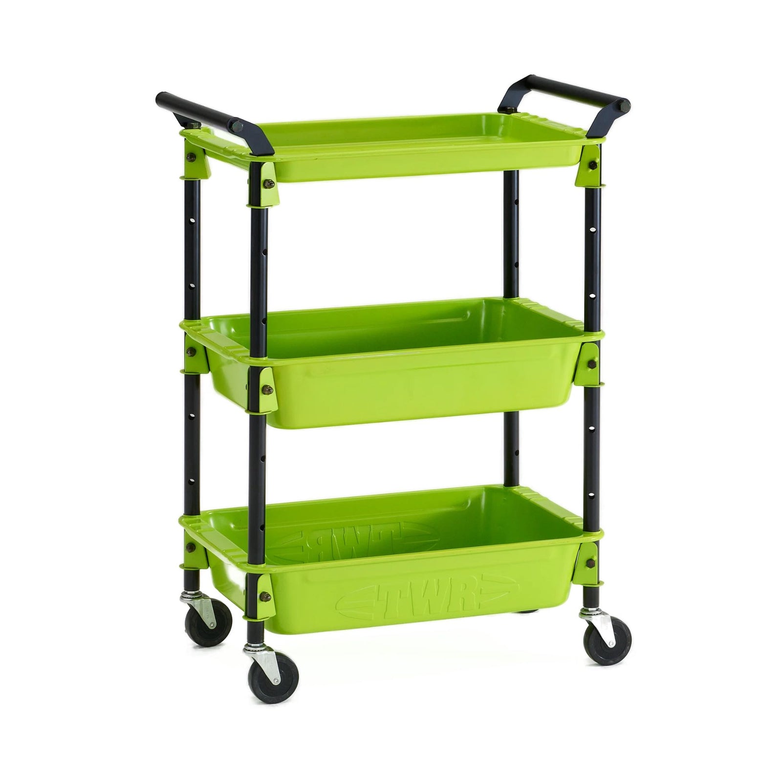 TOYO TWR-4SB steel tool trolley, Green