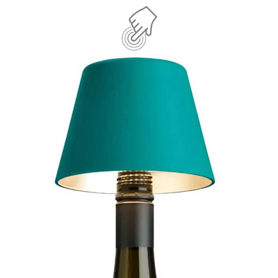 Sompex TOP 2.0 bottle light, turquoise