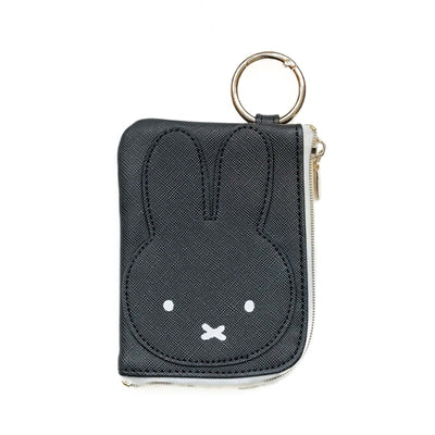 Miffy Leather coin pouch, black