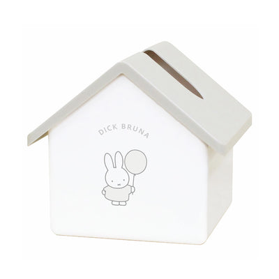 Miffy House tissue case, Grey