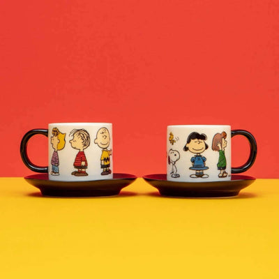 Magpie Peanuts espresso set
