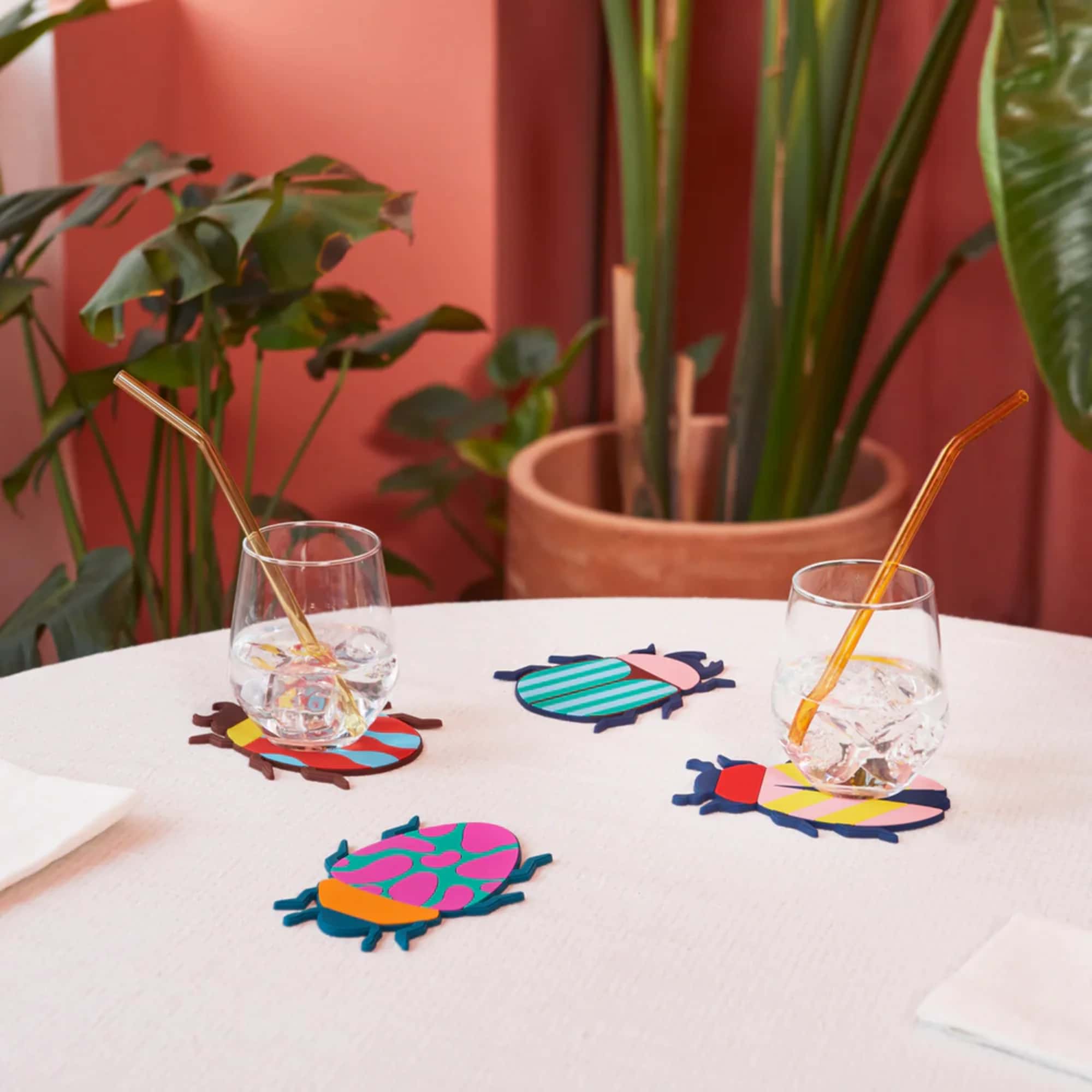 Balvi The Beetles coasters