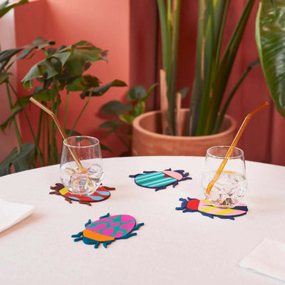 Balvi The Beetles coasters