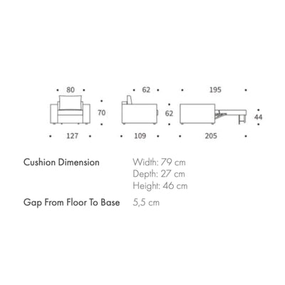 Innovation Living Neah X chair with standard arms