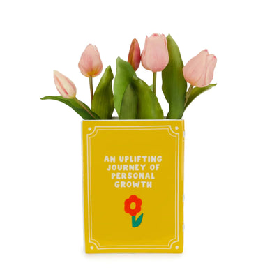 Balvi Book vase, yellow