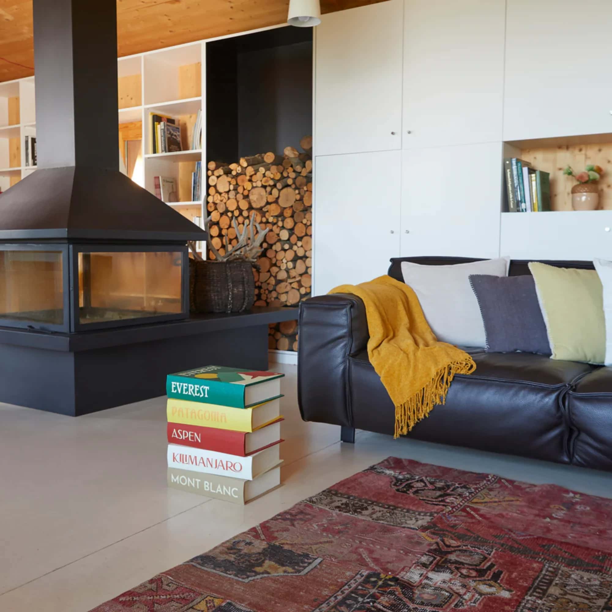 Balvi Mountain Book Stack side table