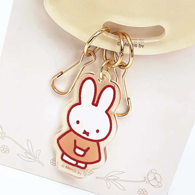 Miffy Cake Shaped key charm, cherry