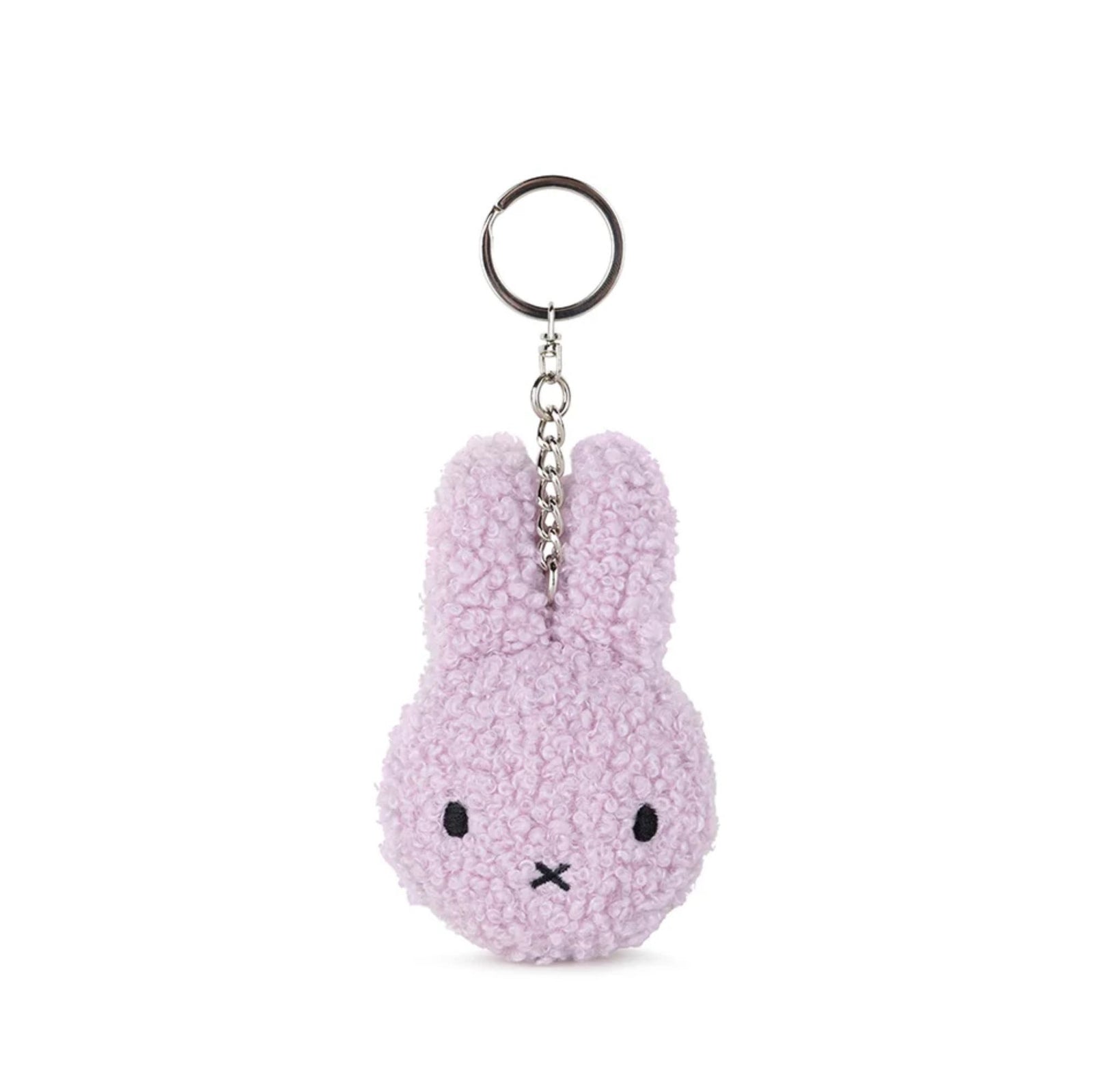 Bon Ton Toys Miffy ECO Tiny Teddy flat keychain, Lavender