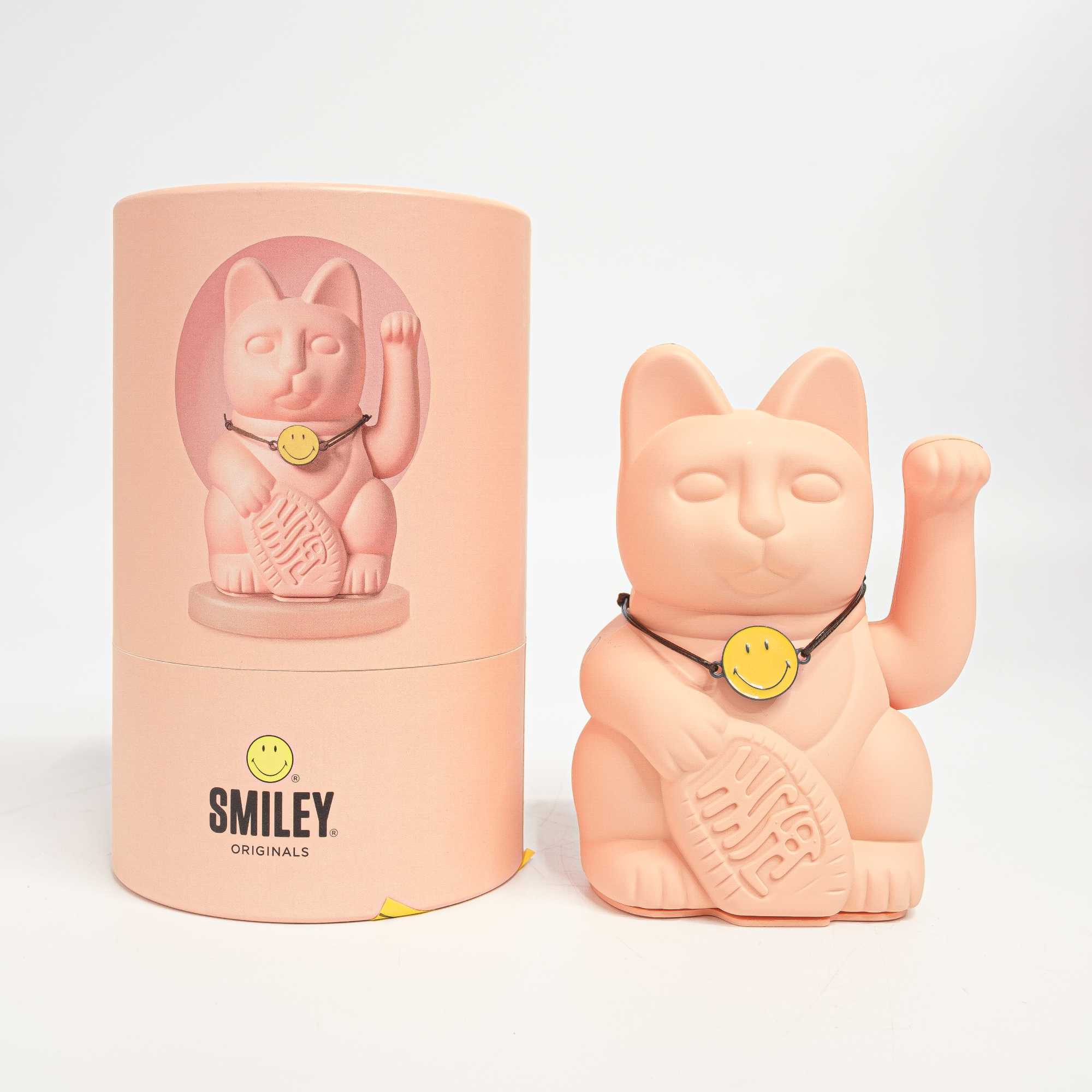 ex-display | Smiley® x Donkey Lucky Charm Cat, peach