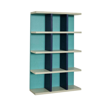 Hubsch Galaxy shelf, turquiose/blue/grey