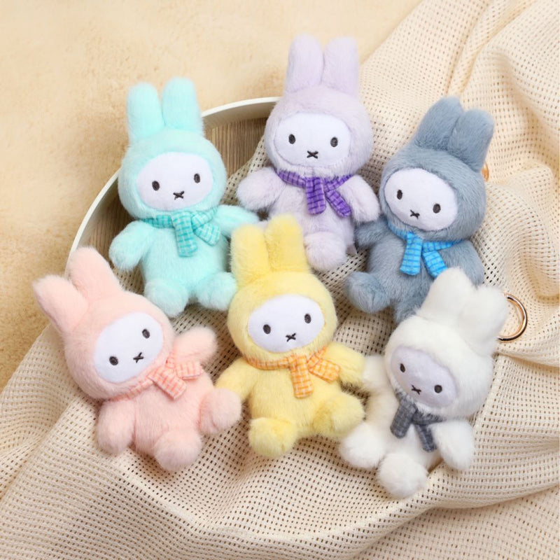 VIPO x Miffy Macaron plush keychain blind box
