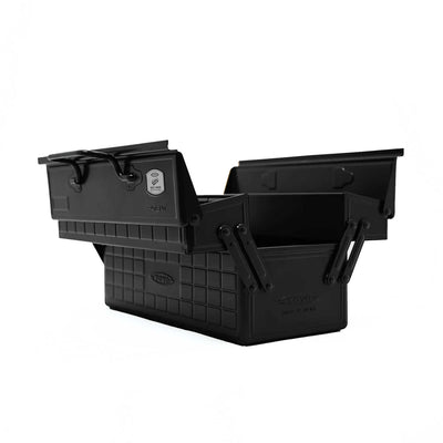 Toyo ST-350 Steel Toolbox, Black