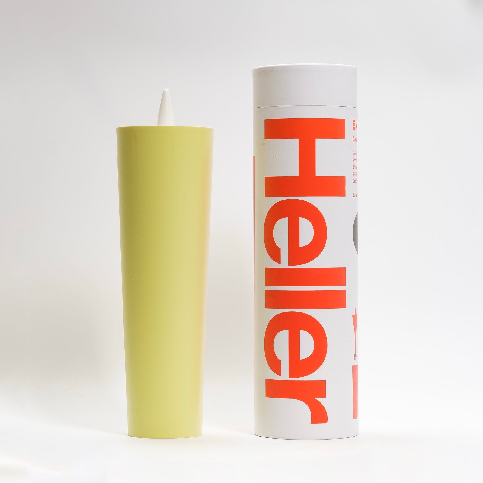 refurbished | Heller Excalibur toilet brush, acid yellow
