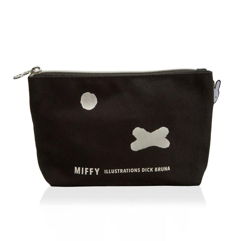 Miffy Canvas pouch, silver face