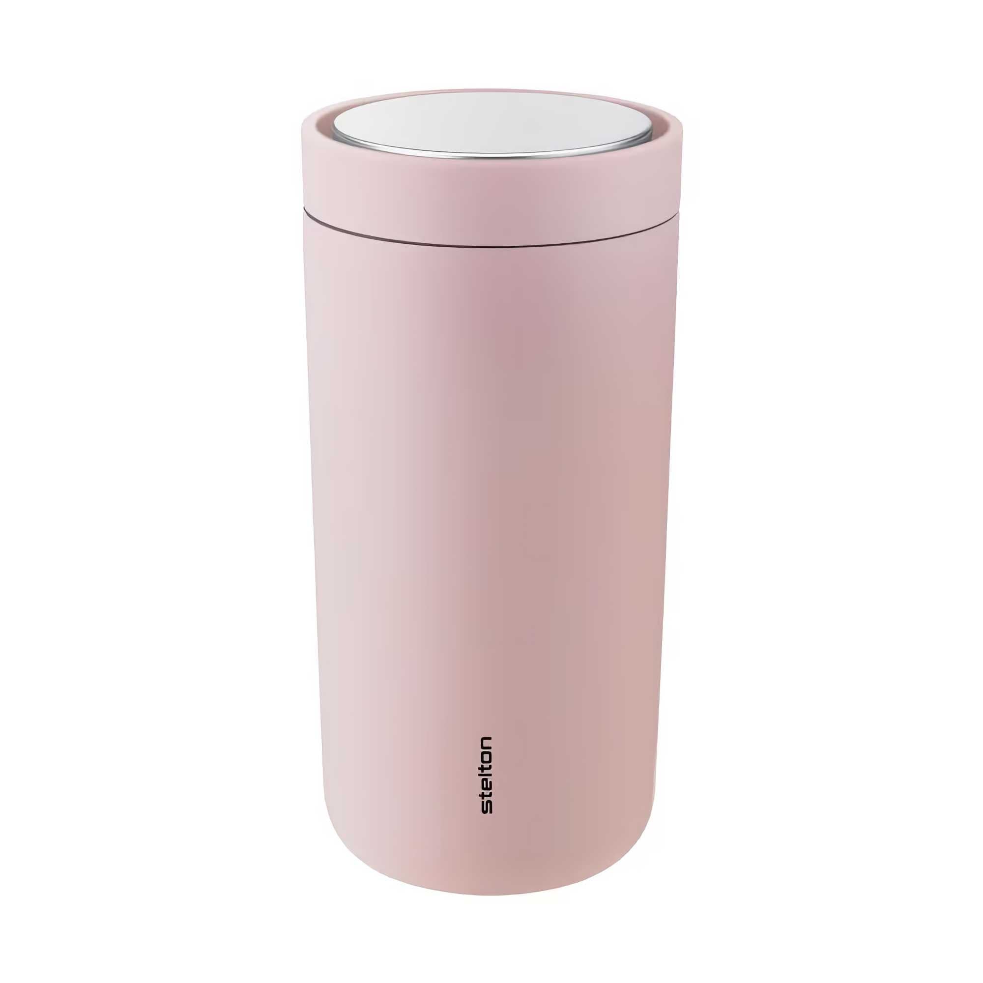 Stelton To Go Click Double-walled Thermo Cup (400ml) , Soft Rose
