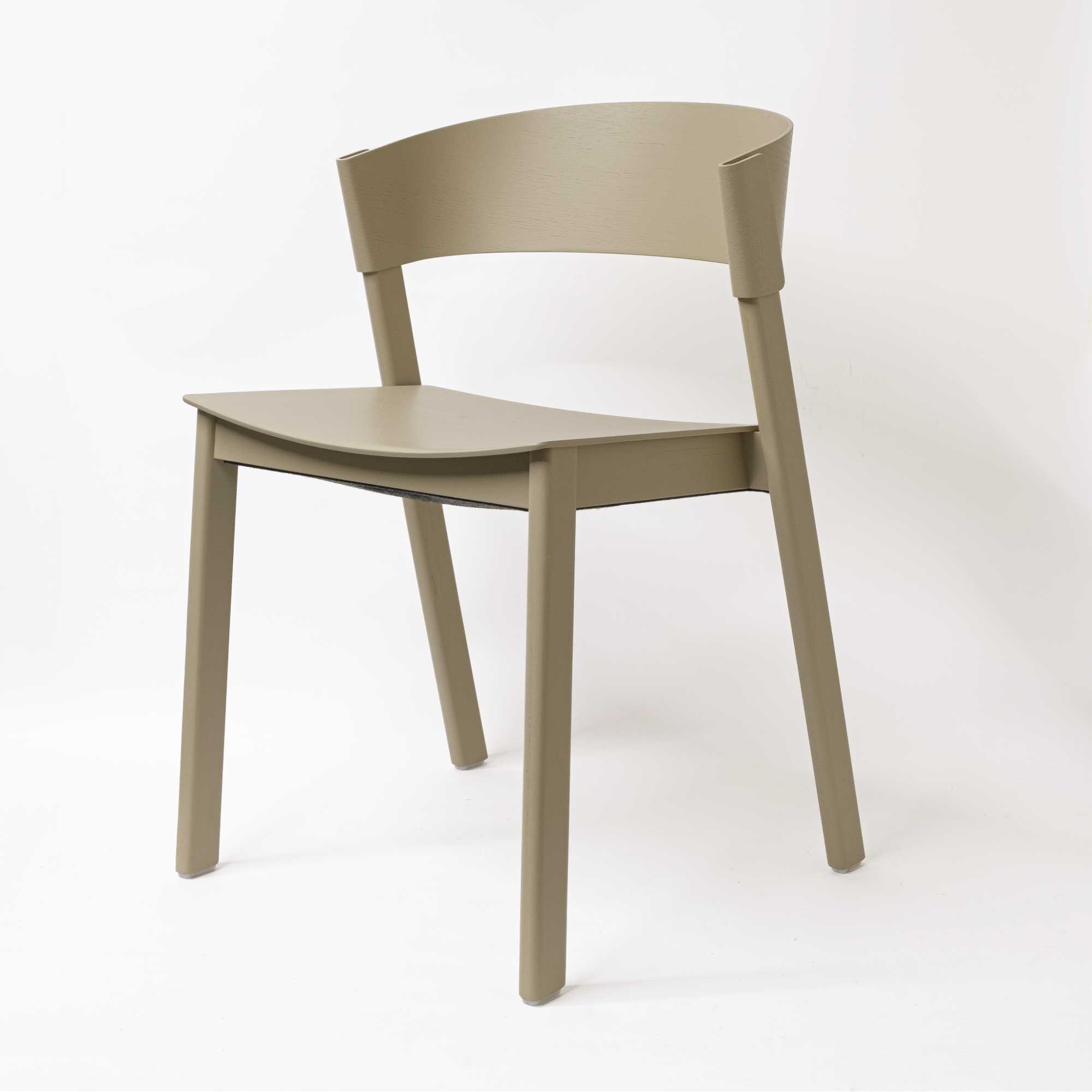 refurbished | Muuto Cover Side Chair, Dark Beige