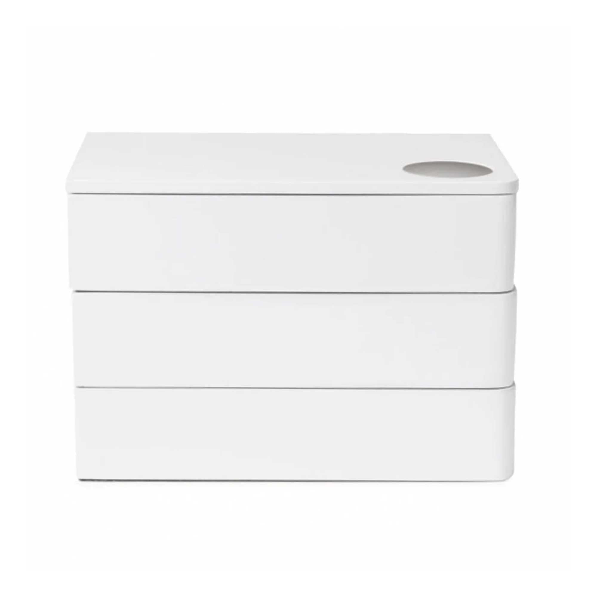 Umbra Spindle storage box, white