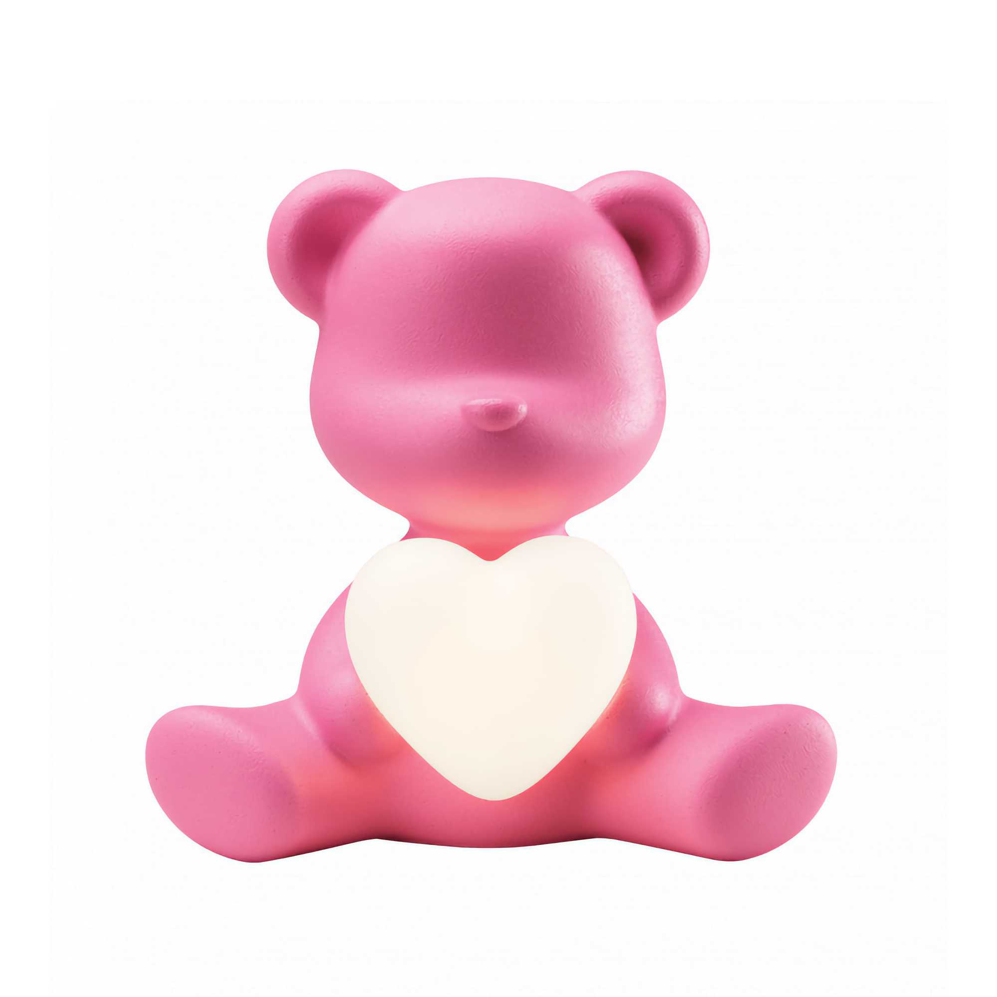 Qeeboo Teddy Love XS portable table lamp, pink