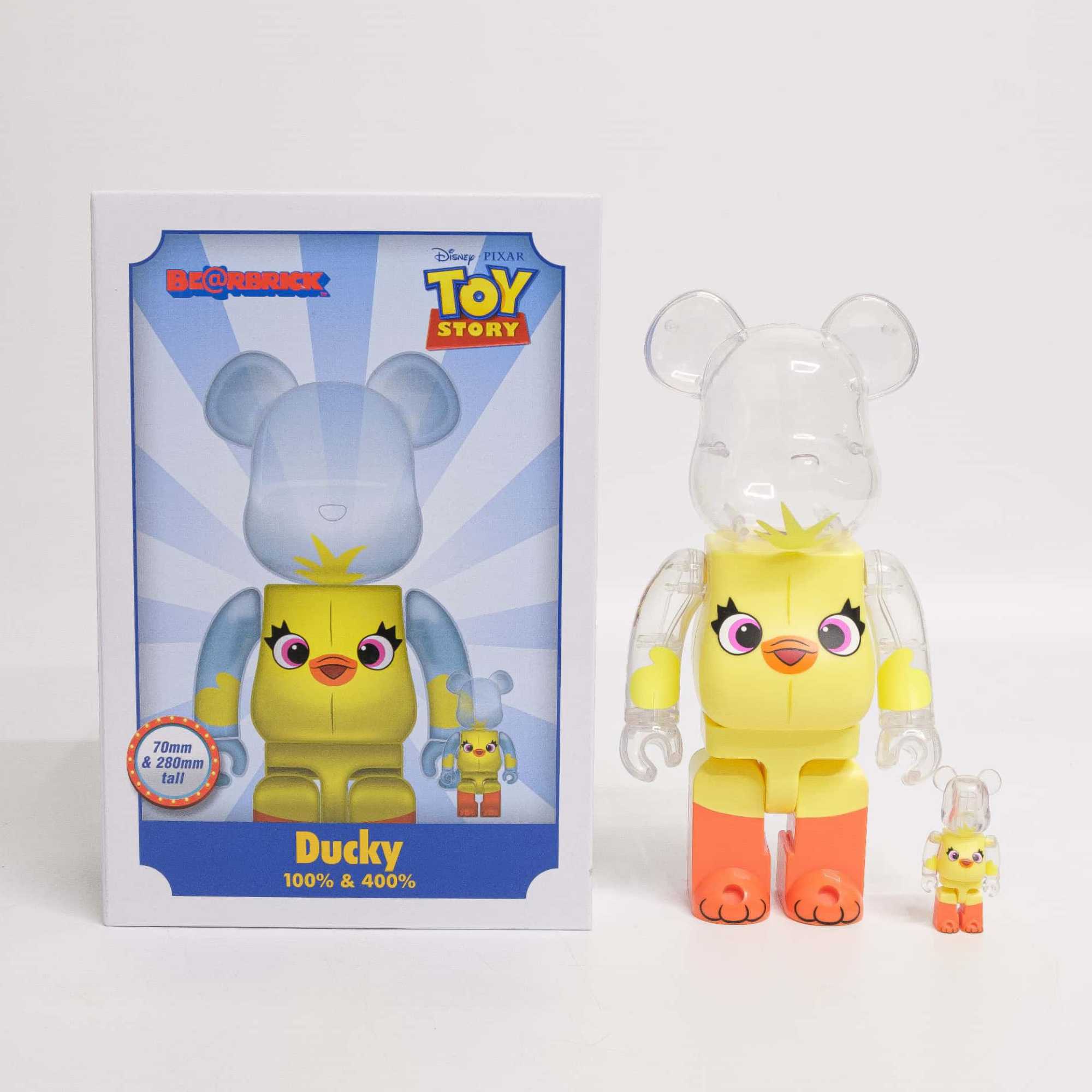 ex-display | BE@RBRICK Toy Story Ducky 100% & 400%