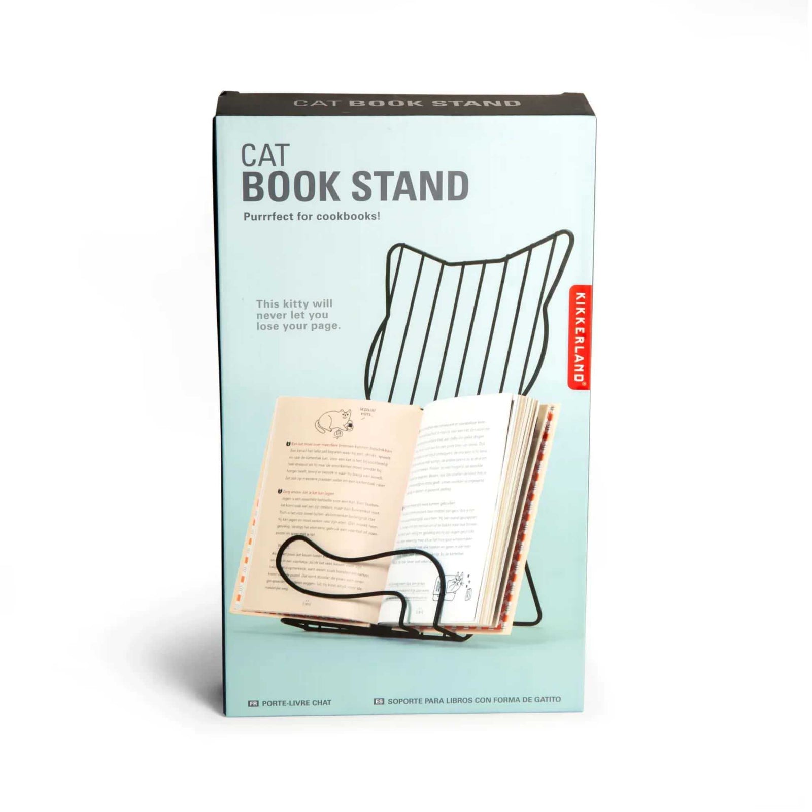 Rechargeable Clip Book Light Blue — Kikkerland B.V