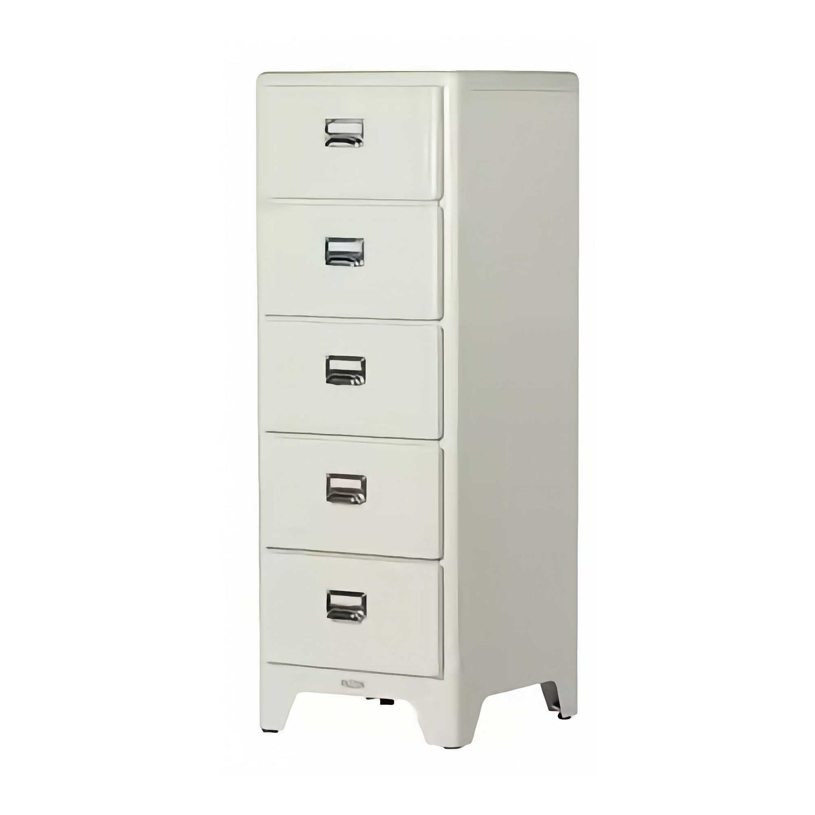 Dulton 5 Drawers cabinet, Ivory