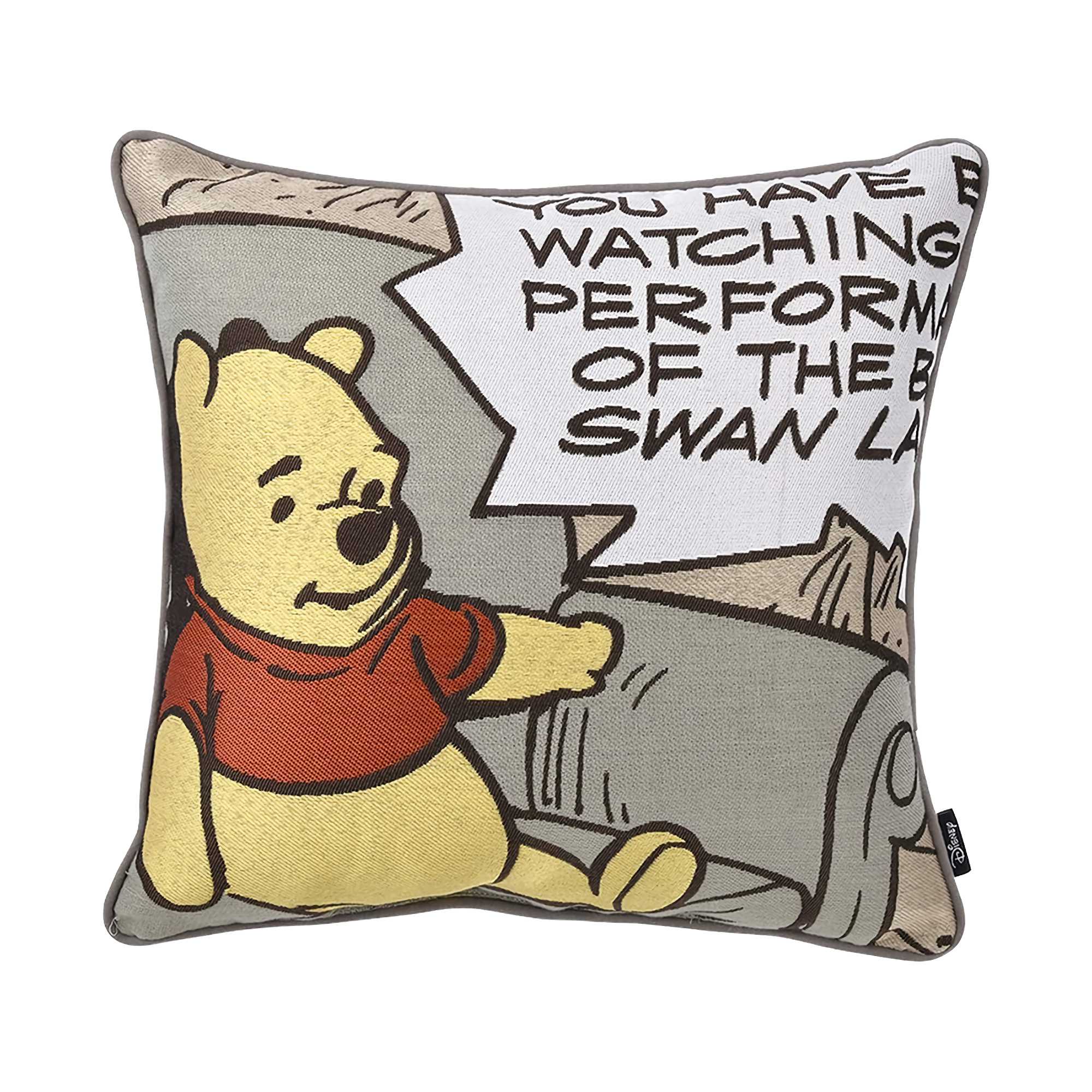 Livheart x Winnie the Pooh Goelin Weave Cushion, Comic