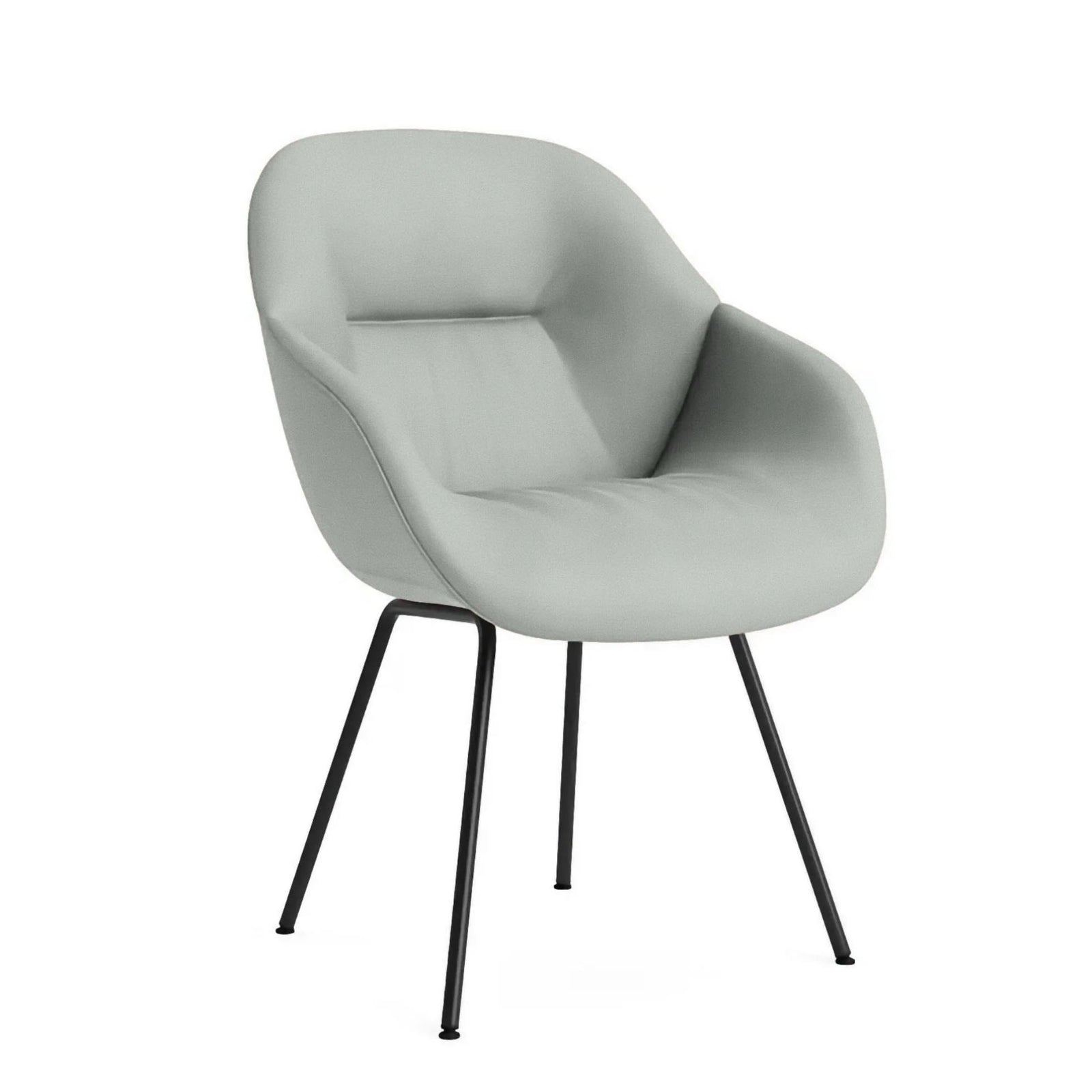 Hay AAC127 Soft Upholstered leather, valencia cloud 5032/black