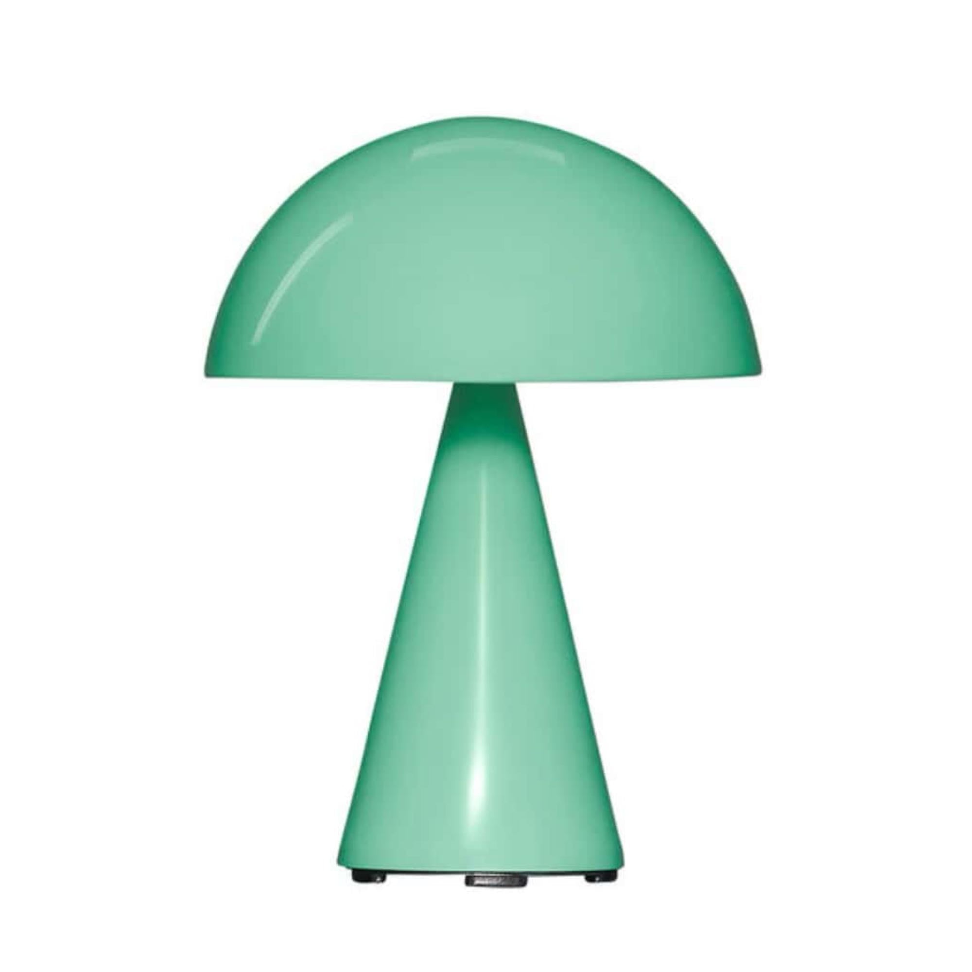 Hubsch Mush recharageable lamp, green