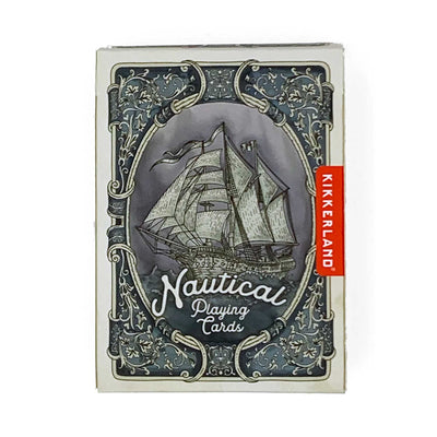 Kikkerland Nautical Playing Cards