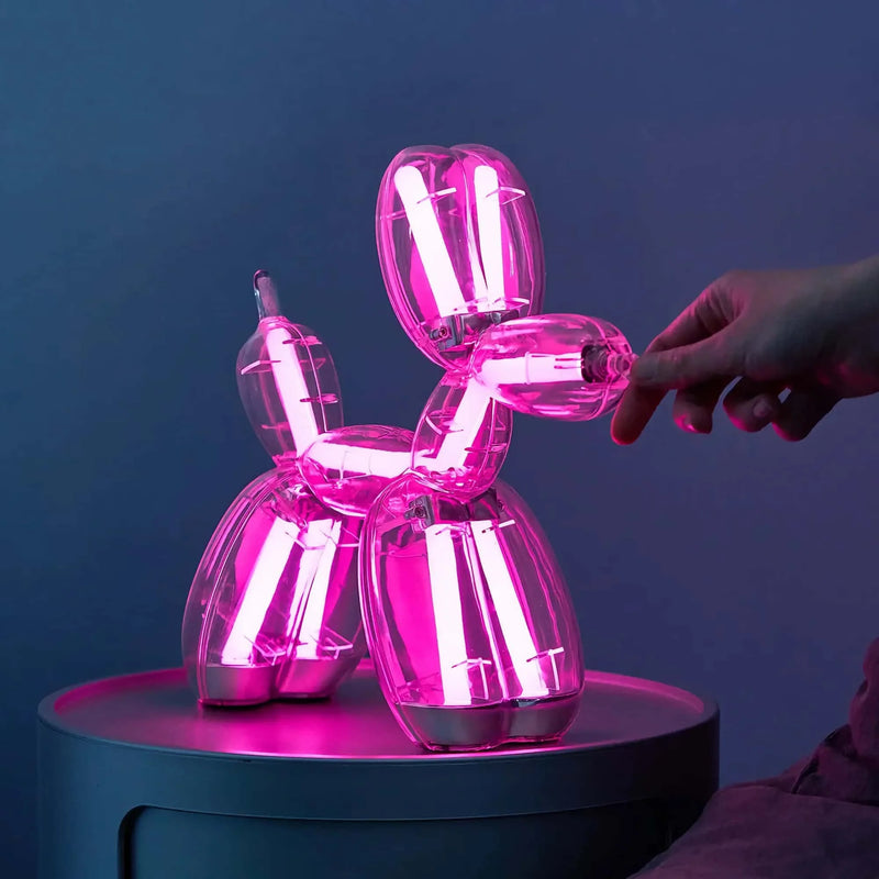 Lexon Balloon Dog Lamp by Jeff Koons