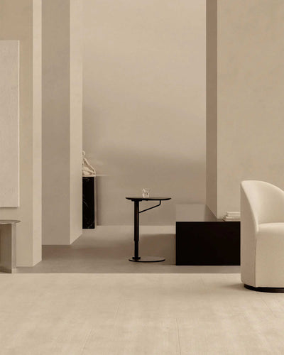 Audo Copenhagen Branch adjustable side table, dark stained oak