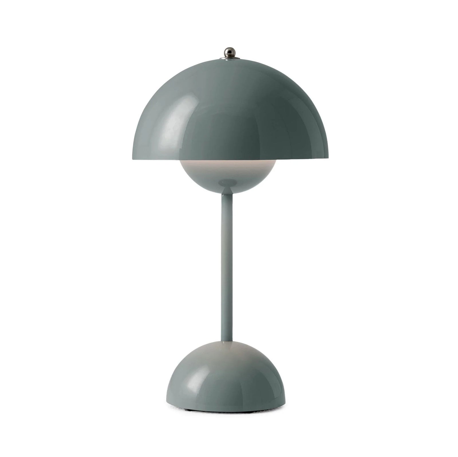 &Tradition Flowerpot VP9 rechargeable lamp, stone blue