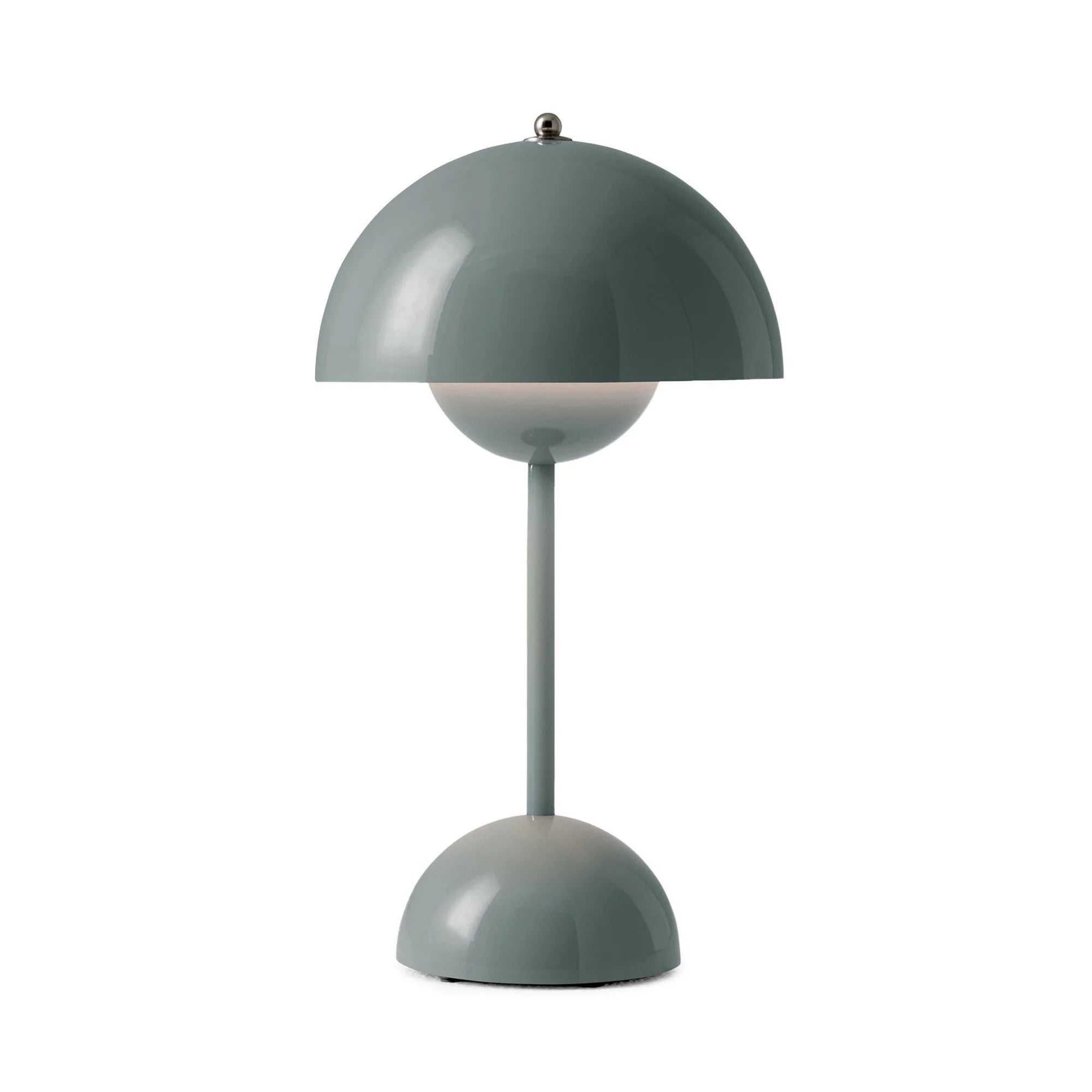 &Tradition Flowerpot VP9 rechargeable lamp, stone blue