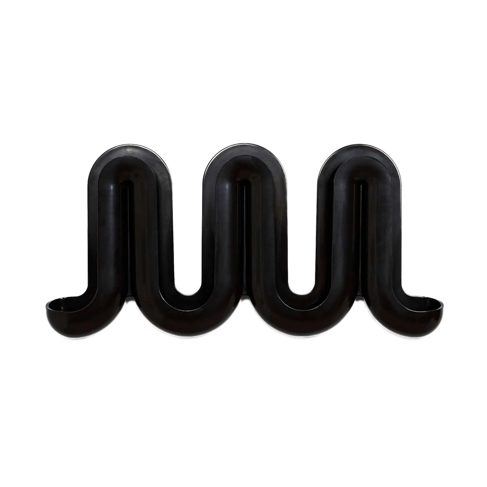 Swell Wall catchall & coat rack, black