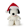 Peanuts Snoopy Sitting with Christmas Hat (17cmh)