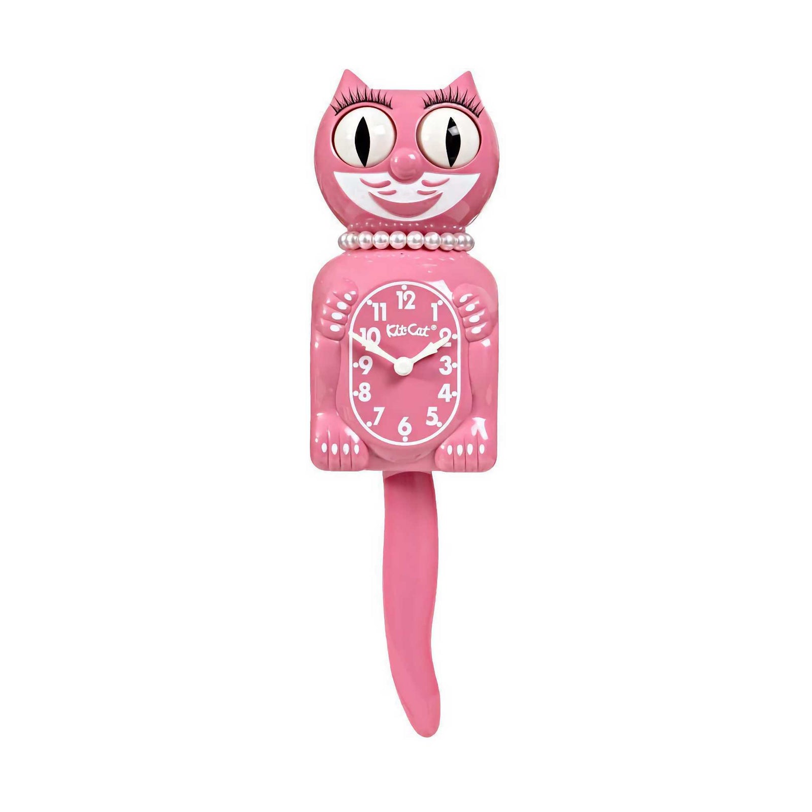 Kit-Cat Classic Clock Pink Lady Edition