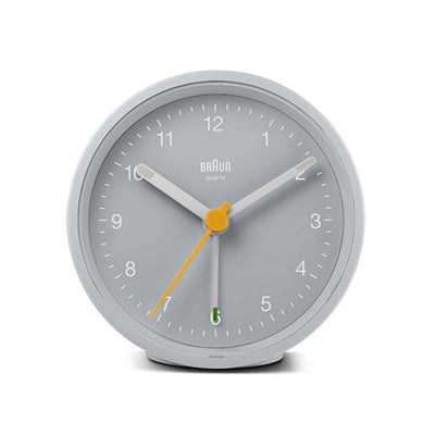 Braun BS12 alarm clock, 100th anniversary grey