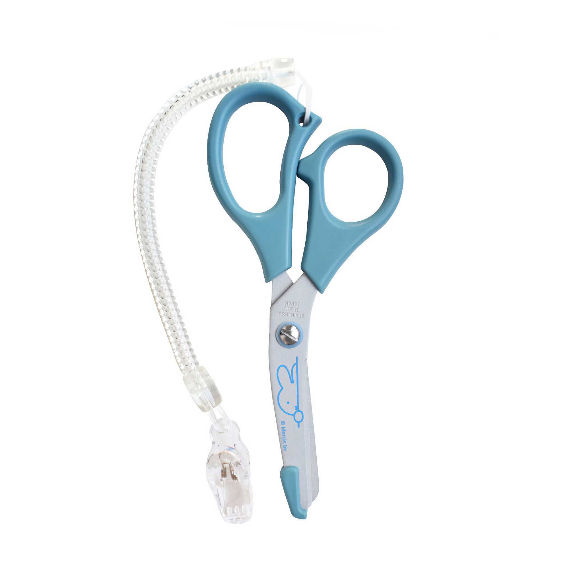 Miffy Left-Handed Antibacterial Scissors, Blue