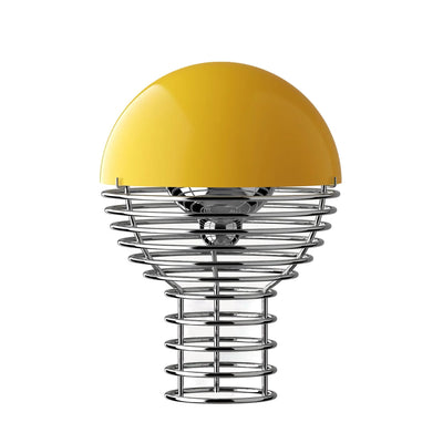 Verpan Wire ø18 Portable rechargeable lamp, yellow