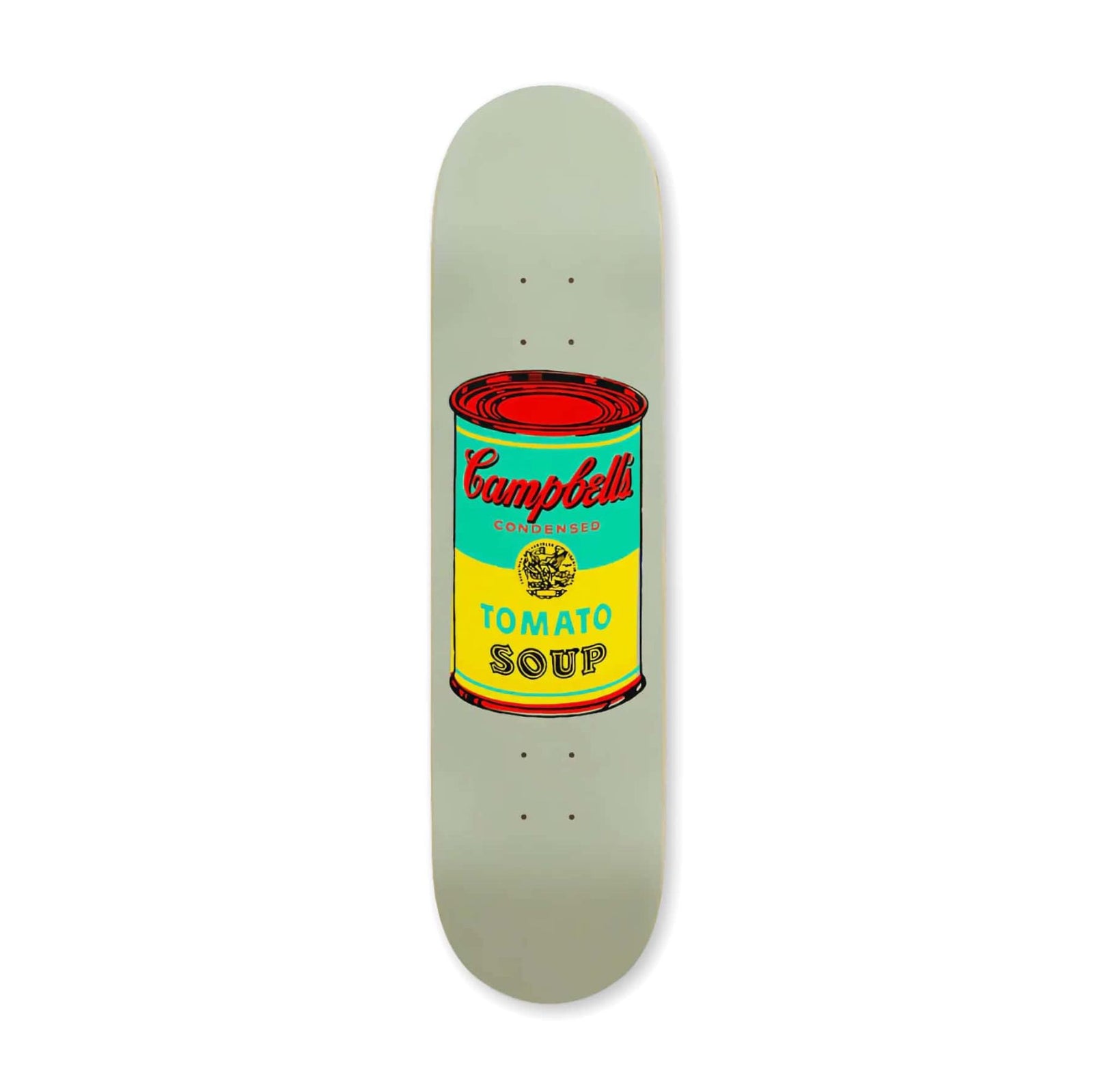 The Skateroom Colored Campbell's Soup Yellow Andy WARHOL skateboard