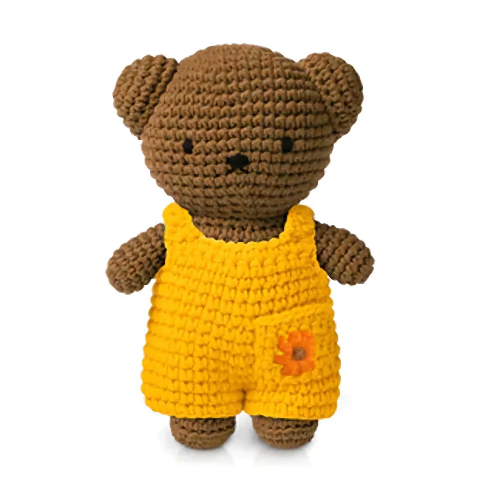 Just Dutch Boris crochet, Van Gogh Museum Sunflower Overall