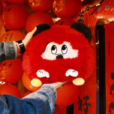 Sunday Home Studio Furry Mickey cushion