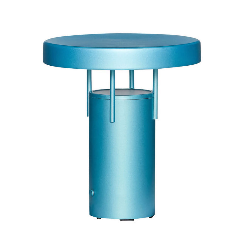 Hubsch BringMe Mini rechargeable lamp, metallic turquoise